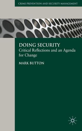 Button | Doing Security | Buch | 978-0-230-55311-8 | sack.de