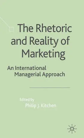Kitchen |  The Rhetoric and Reality of Marketing | eBook | Sack Fachmedien