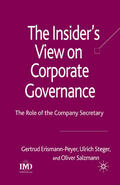 Erismann-Peyer / Steger / Salzmann |  The Insider's View on Corporate Governance | eBook | Sack Fachmedien