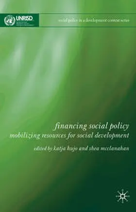 Hujo / McClanahan |  Financing Social Policy | Buch |  Sack Fachmedien