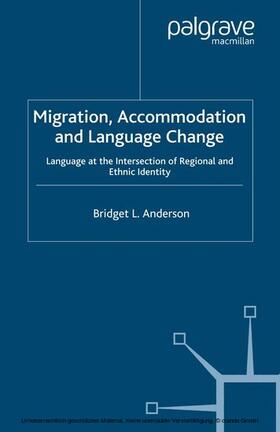 Anderson | Migration, Accommodation and Language Change | E-Book | sack.de