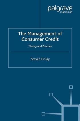 Finlay | The Management of Consumer Credit | E-Book | sack.de