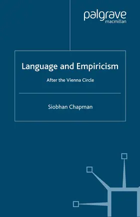 Chapman |  Language and Empiricism - After the Vienna Circle | eBook | Sack Fachmedien