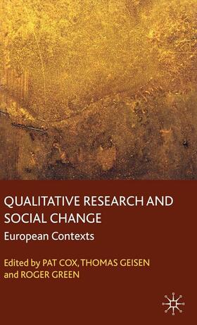 Cox / Geisen / Green | Qualitative Research and Social Change | E-Book | sack.de