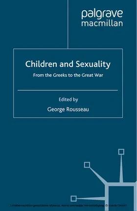 Rousseau |  Children and Sexuality | eBook | Sack Fachmedien