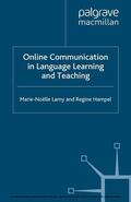 Lamy / Hampel |  Online Communication in Language Learning and Teaching | eBook | Sack Fachmedien