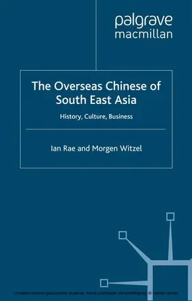 Rae / Witzel |  The Overseas Chinese of South East Asia | eBook | Sack Fachmedien