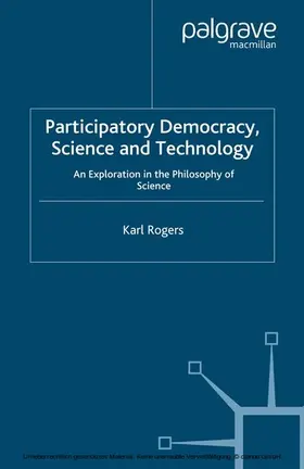 Rogers |  Participatory Democracy, Science and Technology | eBook | Sack Fachmedien
