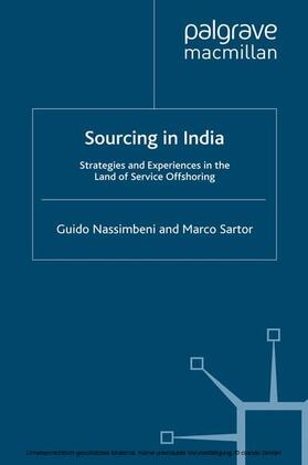 Nassimbeni / Sartor | Sourcing in India | E-Book | sack.de