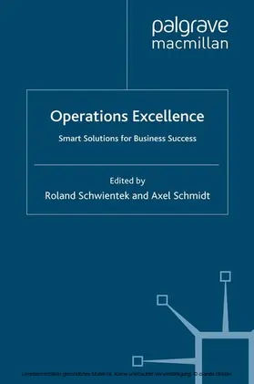 Schwientek / Schmidt |  Operations Excellence | eBook | Sack Fachmedien