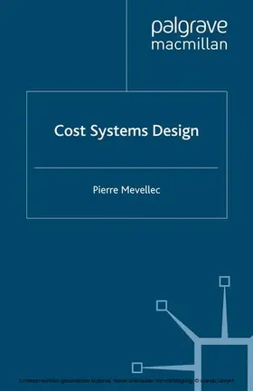 Mevellec |  Cost Systems Design | eBook | Sack Fachmedien