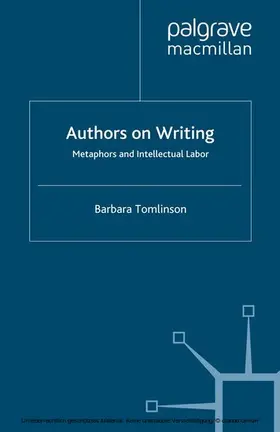 Tomlinson |  Authors on Writing | eBook | Sack Fachmedien