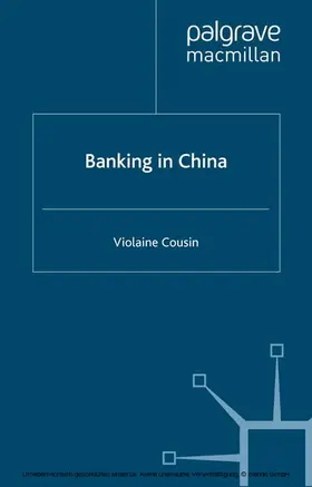 Cousin |  Banking in China | eBook | Sack Fachmedien