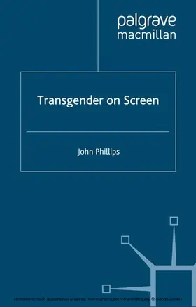 Phillips |  Transgender On Screen | eBook | Sack Fachmedien