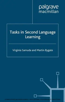 Samuda / Bygate |  Tasks in Second Language Learning | eBook | Sack Fachmedien