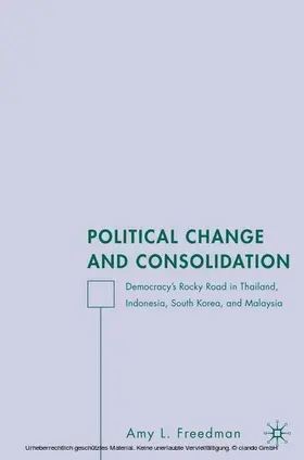 Freedman | Political Change and Consolidation | E-Book | www.sack.de