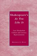 Hunt |  Shakespeare's as You Like It | Buch |  Sack Fachmedien
