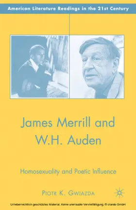 Gwiazda | James Merrill and W.H. Auden | E-Book | www.sack.de