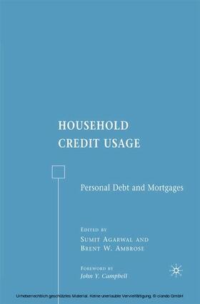 Ambrose / Agarwal | Household Credit Usage | E-Book | sack.de