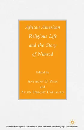 Pinn |  African American Religious Life and the Story of Nimrod | eBook | Sack Fachmedien