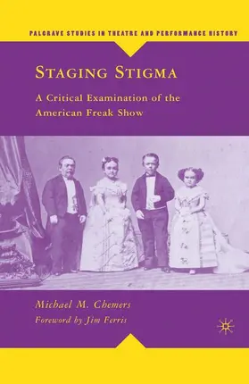 Chemers |  Staging Stigma | Buch |  Sack Fachmedien