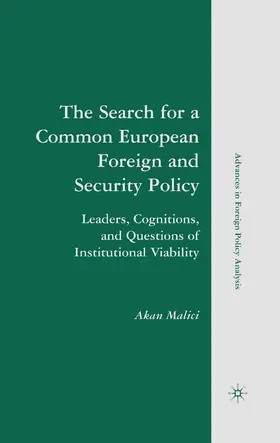Malici | The Search for a Common European Foreign and Security Policy | E-Book | www.sack.de