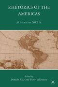 Villanueva / Baca |  Rhetorics of the Americas | Buch |  Sack Fachmedien