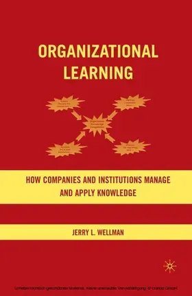 Wellman |  Organizational Learning | eBook | Sack Fachmedien