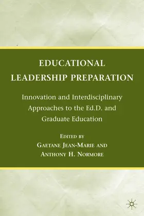 Jean-Marie / Normore |  Educational Leadership Preparation | Buch |  Sack Fachmedien