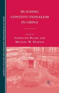 Balme / Loparo |  Building Constitutionalism in China | eBook | Sack Fachmedien