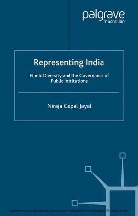 Jayal |  Representing India | eBook | Sack Fachmedien