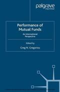 Gregoriou |  Performance of Mutual Funds | eBook | Sack Fachmedien