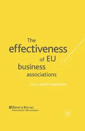 Greenwood |  The Effectiveness of EU Business Associations | eBook | Sack Fachmedien