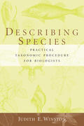 Winston |  Describing Species - Practical Taxonomic Procedure for Biologists | Buch |  Sack Fachmedien