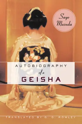 Masuda |  Autobiography of a Geisha | Buch |  Sack Fachmedien