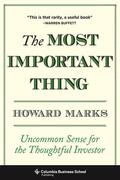 Marks |  The Most Important Thing | Buch |  Sack Fachmedien