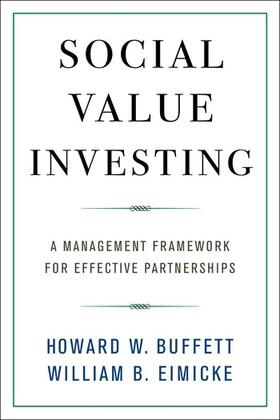 Buffett / Eimicke | Social Value Investing | Buch | 978-0-231-18291-1 | sack.de