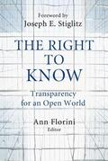 Florini |  The Right to Know | eBook | Sack Fachmedien