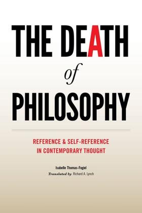Thomas-Fogiel | The Death of Philosophy | E-Book | sack.de