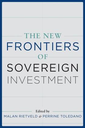 Rietveld / Toledano | The New Frontiers of Sovereign Investment | E-Book | sack.de
