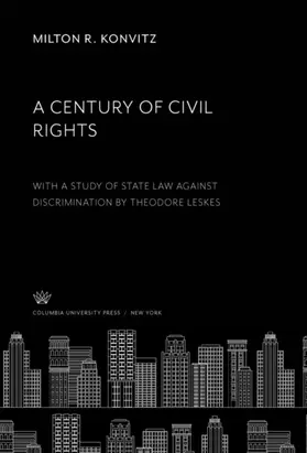 Konvitz |  A Century of Civil Rights | eBook | Sack Fachmedien