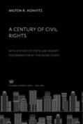 Konvitz |  A Century of Civil Rights | eBook | Sack Fachmedien