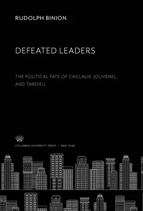 Binion |  Defeated Leaders | eBook | Sack Fachmedien