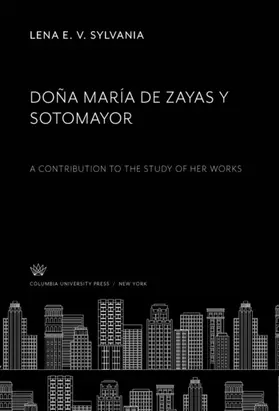 Sylvania | Doña María De Zayas Y Sotomayor | E-Book | www.sack.de