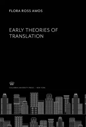 Amos |  Early Theories of Translation | eBook | Sack Fachmedien