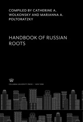  Handbook of Russian Roots | eBook | Sack Fachmedien