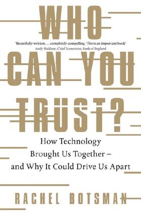 Botsman |  Who Can You Trust? | Buch |  Sack Fachmedien