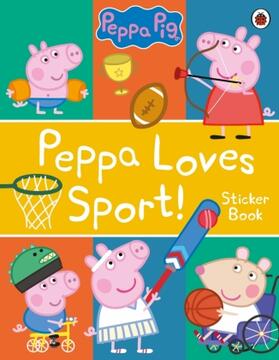  Peppa Pig: Peppa Loves Sport! Sticker Book | Buch |  Sack Fachmedien