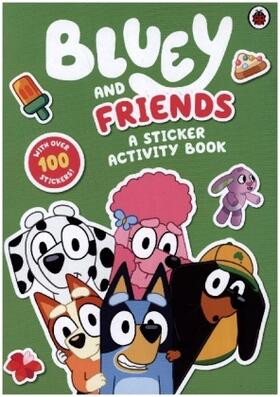  Bluey: Bluey and Friends: A Sticker Activity Book | Buch |  Sack Fachmedien