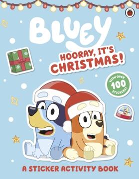 Bluey |  Bluey: Hooray It's Christmas Sticker Activity | Buch |  Sack Fachmedien